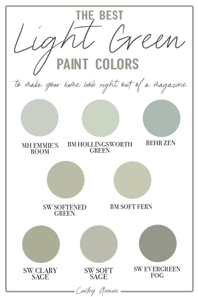 The Best Light Green Paint Colors To Inspire Your Next Room